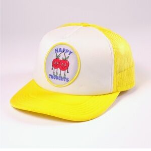 Snapback Trucker Hat - Happy Thoughts American Eagle - Yellow